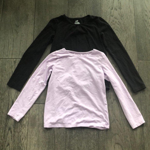H&M Other - H&M bundle of 2 organic cotton girl’s long shirts